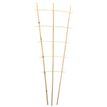 Drabinka bambusowa potrójna 85cm podpórka roślin