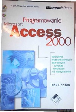 Programowanie. Microsoft Access 2000 - Rick Dobson