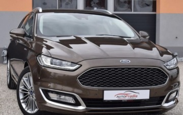 Ford Mondeo V Kombi 2.0 TDCi 180KM 2016 Ford Mondeo 2.0 TDCI 180P AWD Vignale PowerShif Fuul Ledy Kamera Lopa