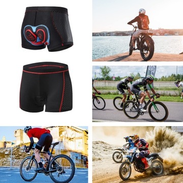 МУЖСКИЕ ВЕЛОСИПЕДНЫЕ ШОРТЫ С УТЕПЛКОЙ, ВЕЛОСИПЕДНОЕ БЕЛЬЕ, ВЕЛОСИПЕДНЫЕ БРЮКИ MTB
