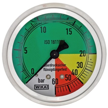 Manometr 63mm 67001-00004 WIKA