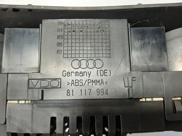 81117994 PŘÍSTROJOVÁ DESKA 1.4 TDI 55 2003 AUDI A2 (8Z0)