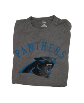 Серая мужская футболка NFL Panthers L