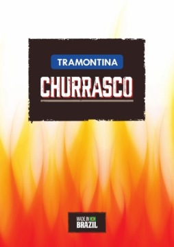 TRAMONTINA 4 ножа POLYWOOD для стейка/пиццы