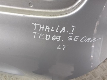 DVEŘE LEVÝ ZADNÍ RENAULT THALIA I TED69