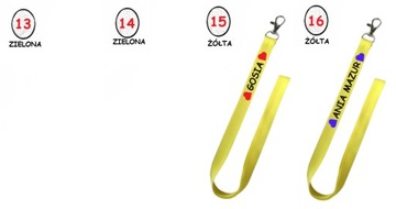 Ремешок для ключей и флешка с именем и сердечками