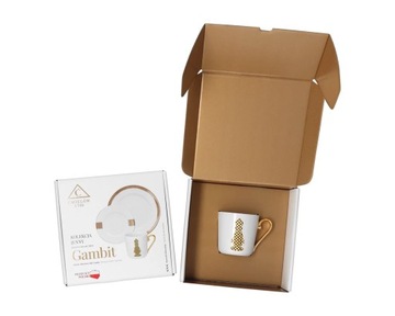 Кофейный сервиз на 1 персону / 3 шт. Король Йенни Гамбит Цмелев