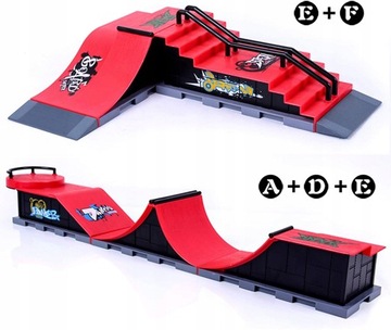 Технодека для грифа Skatepark Ramp, скейтборд