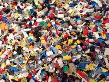 LEGO MIX City много мелких предметов ВЕС 1 кг 1 кг