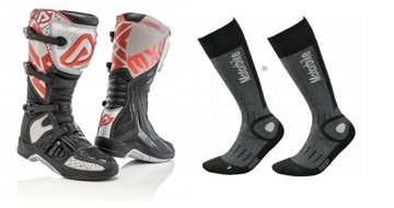 Buty crossowe enduro ACERBIS X-TEAM czarno-szar 43
