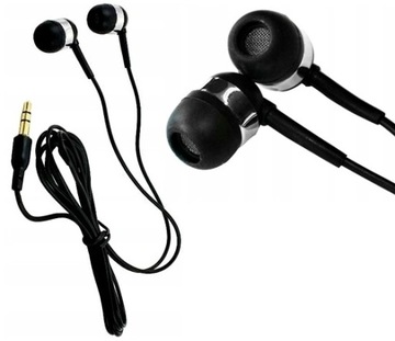 SŁUCHAWKI DO TELEFONU DOUSZNE DOKANAŁOWE 100cm