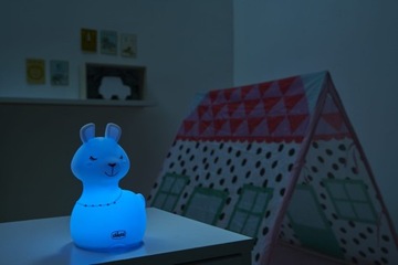 МЯГКИЙ НОЧНИК ДЛЯ ДЕТЕЙ LAMA CHICCO COLORS