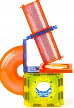 МАГНИТНЫЕ КОНСТРУКЦИОННЫЕ БЛОКИ СВЕТЯЩАЯСЯ ДОРОЖКА 75el 3D МАГНИТНЫЕ ОБРАЗОВАТЕЛЬНЫЕ