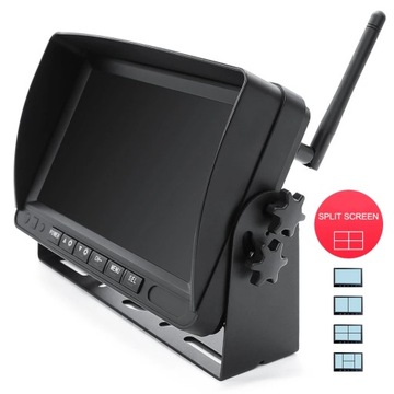 GreenYi 1280x720 AHD беспроводной монитор DVR для грузовика с диагональю 7 дюймов, ночной режим