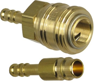 SZYBKOZŁĄCZE ZŁĄCZE PNEUMATYCZNE NA WĄŻ 6mm TYP 26