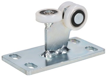 4X ТЕЛЕЖКА ДЛЯ ВОРОТ С 3 РОЛИКАМИ FI 25 ФИКСИРОВАННЫХ РОЛИКОВ ДЛЯ ВОРОТ