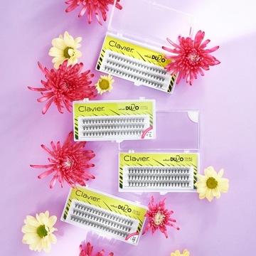 Clavier DU2O Микс для ресниц двойного объема 8/10/12