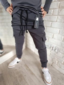 Брюки карго Despacito графит 98