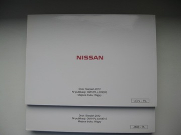 NISSAN QASHQAI 2009-2013 Руководство пользователя на польском языке + инструкция CONNECT PL