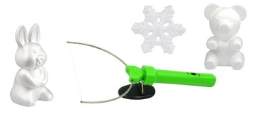 ТЕРМОЭЛЕКТРИЧЕСКИЙ НОЖ ДЛЯ РЕЗКИ ПЕНОСТРОЕНИЯ LUX 3in1 TIPS BASS POLSKA