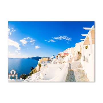 Foto obraz szklany Santorini Grecja 100x70