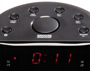 ДЕНВЕРСКИЕ РАДИО ЧАСЫ FM-РАДИО С ИНДИКАТОРОМ ПИТАНИЯ ОТ БАТАРЕИ