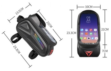 Велосипедная сумка Wheel Up, чехол для телефона, жесткий