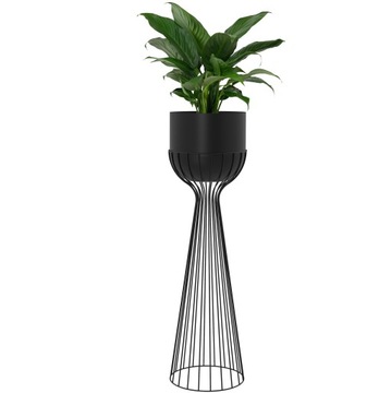 Kwietnik metalowy stojący LOFT NEW Design 68cm