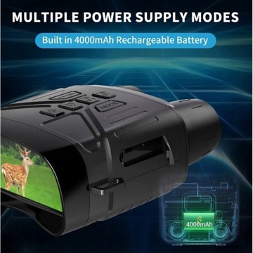 Nv4000 Бинокль ночного видения 4k 5X Инфракрасные очки ночного видения
