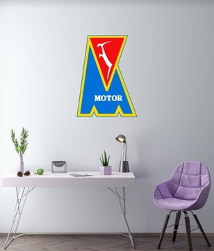 Herb Motor Lublin na ścianę prezent szyld dla fana klubu dla chłopaka męża