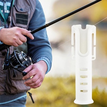 Pasek wędkarski Pas wędkarski Pasek wędkarski Uchwyt na wędkę biały