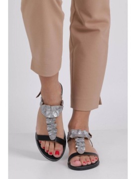 ПЛОСКИЕ САНДАЛИИ Легкие с заклепками FALBANKA NEW r 37