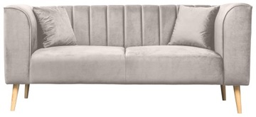Sofa skandynawska Elisa 3 osobowa kanapa stylowa