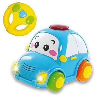 AUTO ZDALNIE STEROWANE RC GRA ŚWIECI SMILY PLAY 12M+