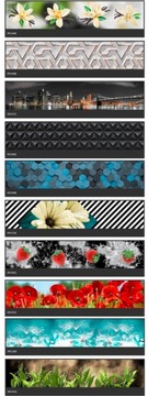 Фотообои на кухню 300 см х 60 см, моющиеся - ВТОРЫЕ БЕСПЛАТНО