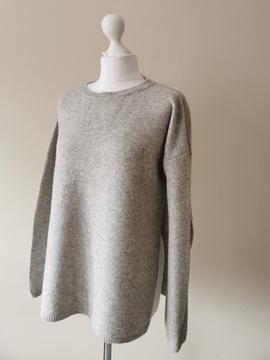 IHEART SWETER WEŁNA 70% KASZMIR 30% -XS ( 36/38)