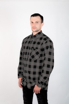 РАБОЧАЯ ФЛАНЕЛЕВАЯ РУБАШКА - ПОЛЬСКИЙ ПРОИЗВОДИТЕЛЬ 3XL