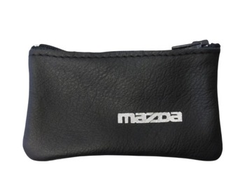 Etui skórzane na kluczyk z napisem MAZDA