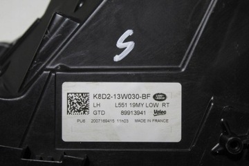 LAND ROVER EVOQUE II SVĚTLO LEVÝ PŘEDNÍ K8D2-13W030