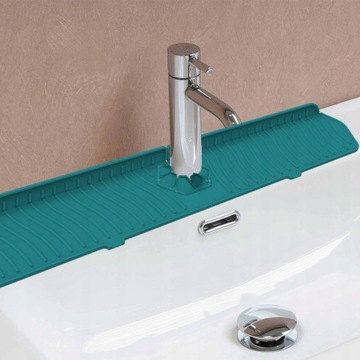 Силиконовый впитывающий коврик для смесителя 2 шт. в упаковке.