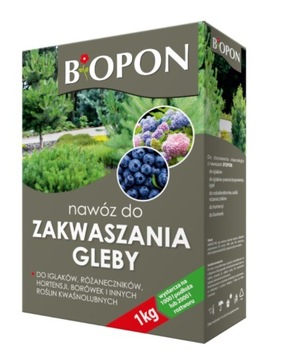 BIOPON nawóz do zakwaszania gleby granulat 1kg