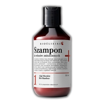 BIOELIXIR SZAMPON DO WŁOSÓW ZNISZCZONYCH 300 ML