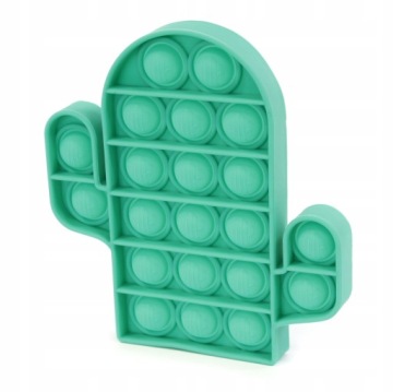 PUSH BUBBLE POP IT KAKTUS Różne Kolory