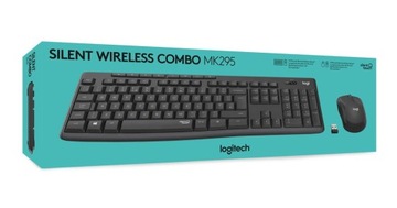 НАБОР LOGITECH MK295 БЕСШУМНАЯ КЛАВИАТУРА И МЫШЬ