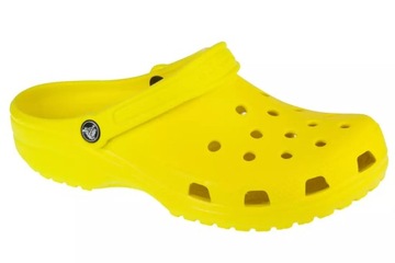 Klapki Crocs Classic 10001-76M żłóte r. 45/46