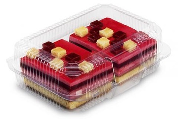 Пластиковые контейнеры для торта, торта, упаковка кондитерских изделий, свадебный дымоход, х50