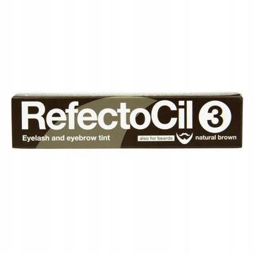 HENNA w zelu REFECTOCIL 15ml do brwi BRĄZ 3.0.