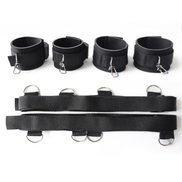 Sex zabawki dla kobiet łóżko BDSM Bondage kajdanki