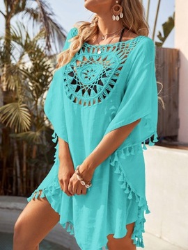 БОХО ТУНИКА ДЛЯ ПЛЯЖА, ВОЗДУХ, СВОБОДНЫЙ ПОКРЫТИЕ ПАРЕО