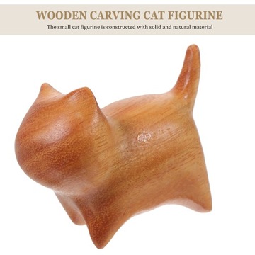 Деревянная резьба по коту в доме акцентирует животный декор